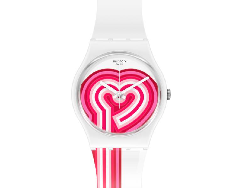 SWATCH BEATPINK VALENTINE'S DAY GW214